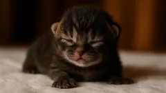 Ensimmäisten päivien salaisuus: miksi luonto sulkee vastasyntyneiden kissanpentujen näön