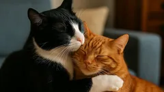 He eivät halaa turhaan: Näin tunnistat, että kissanne ovat oikeasti ystäviä