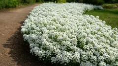 Ilman kastelua ja rikkaruohoja: kylvä lokakuussa – keväällä puutarhasi peittyy lumivalkoiseen kukkamattoon